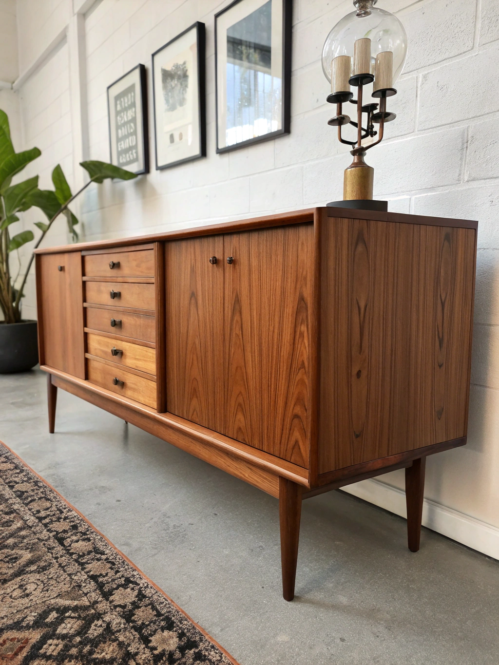 Minimalist Cedar Credenza