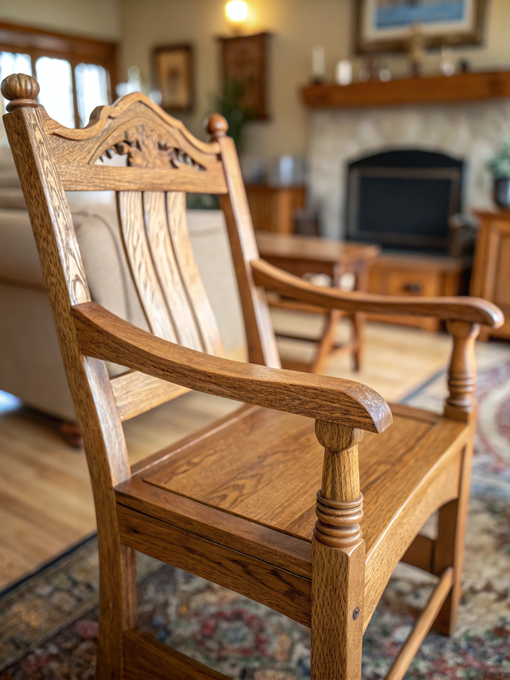 Hand-Planed Cherry Chair