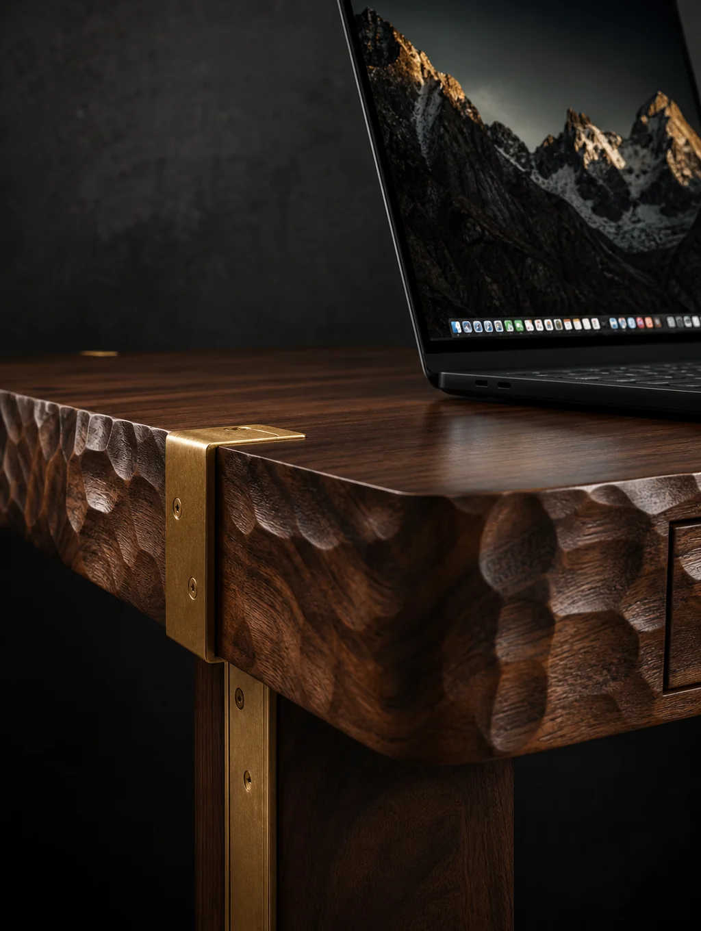 Live Edge Maple Desk